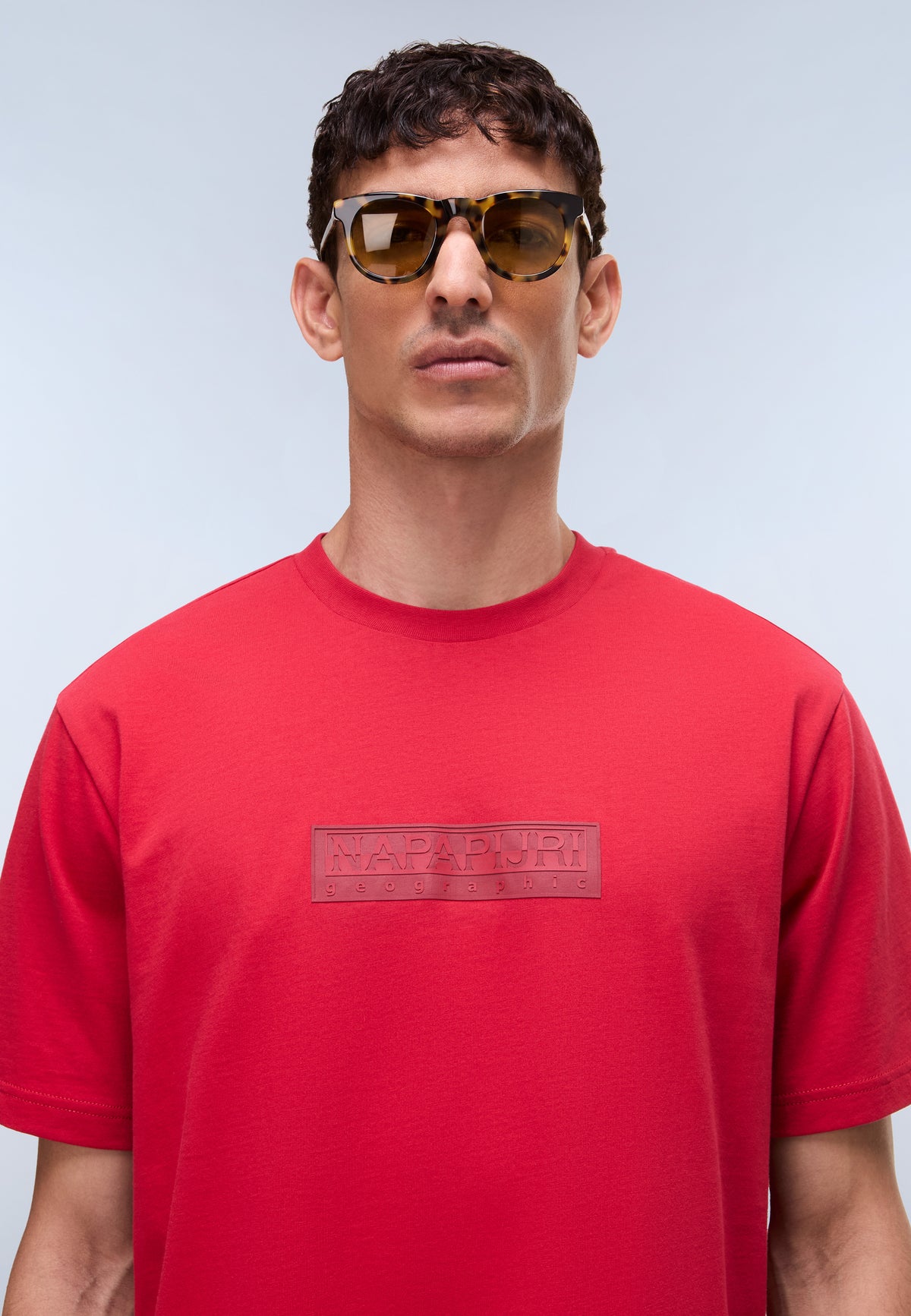 Kurzarm-T-Shirt Box Logo  - 2
