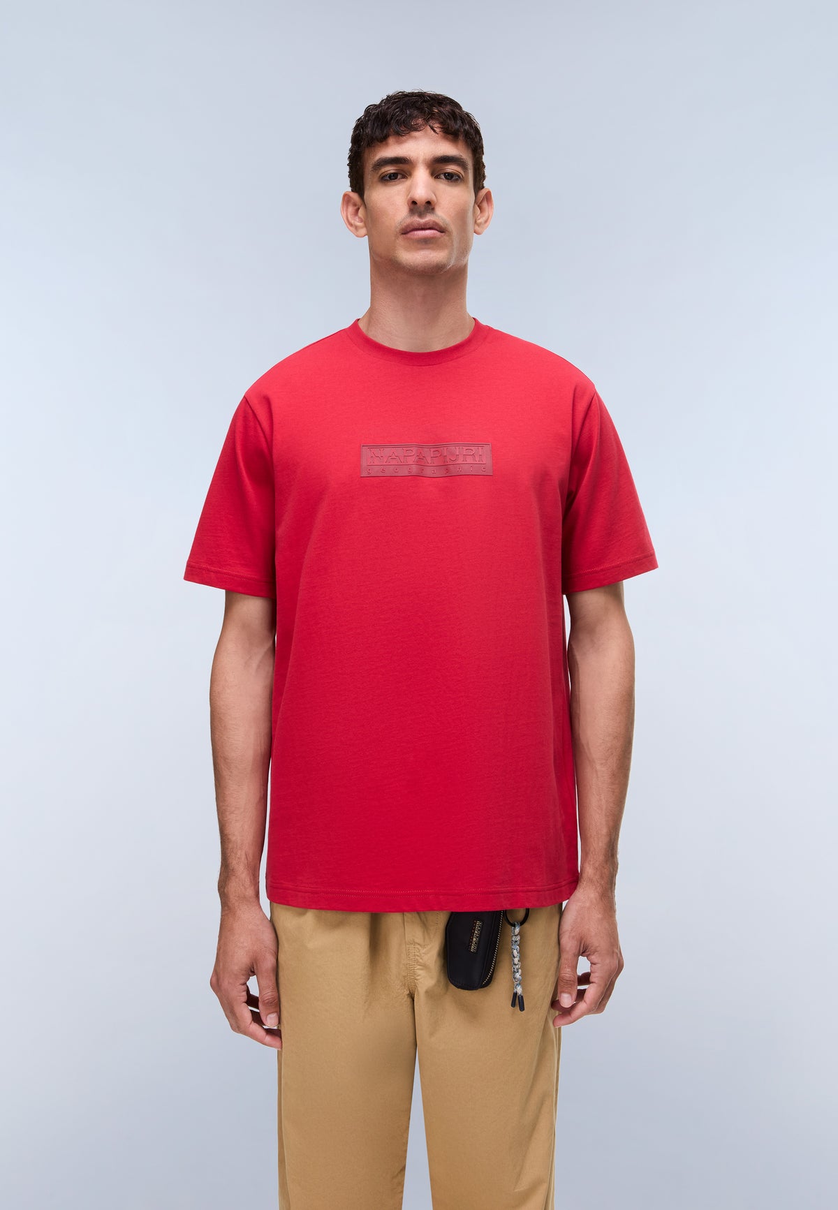 Kurzarm-T-Shirt Box Logo  - 3