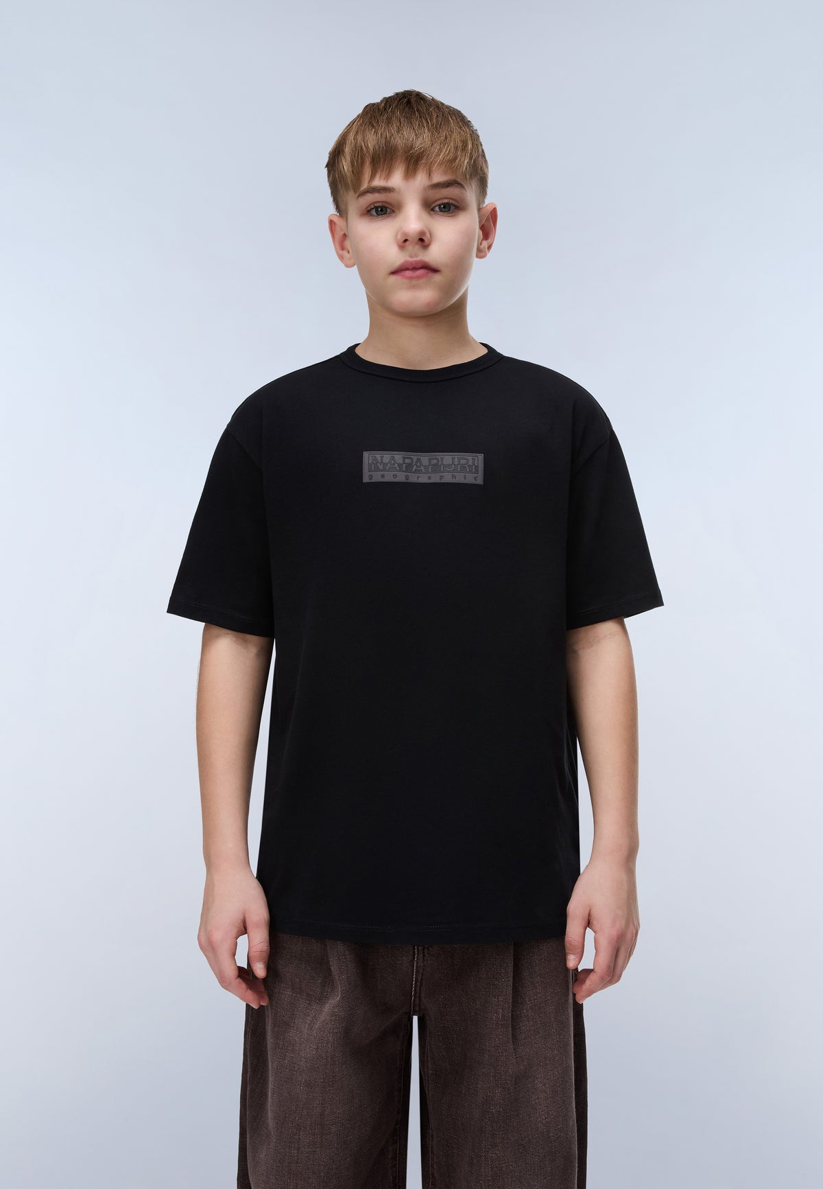 T-Shirt a Maniche Corte New Box Logo  - 2