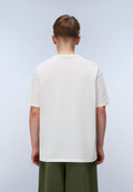 New Box Logo Short Sleeve T-Shirt White Whisper - 3