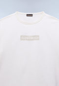 Camiseta de Manga Corta New Box Logo Blanco Whisper - 2