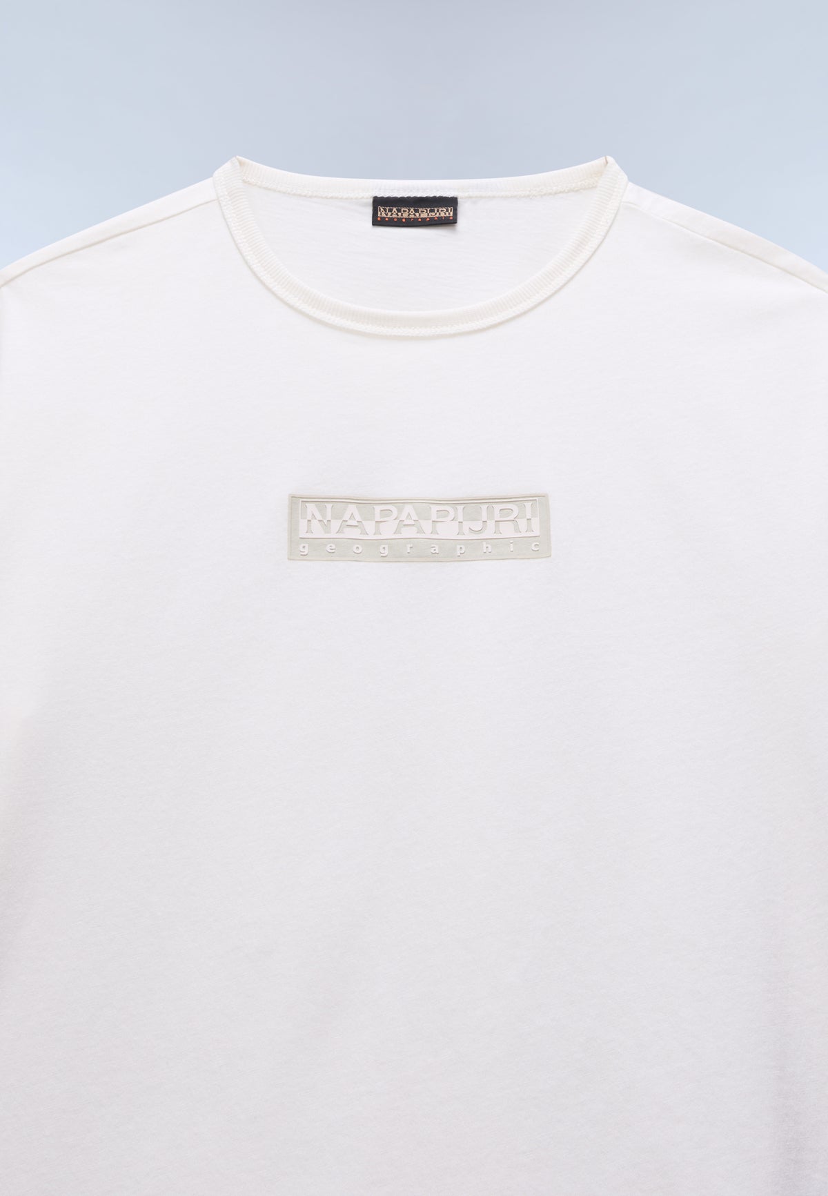 Camiseta de Manga Corta New Box Logo Blanco Whisper - 2