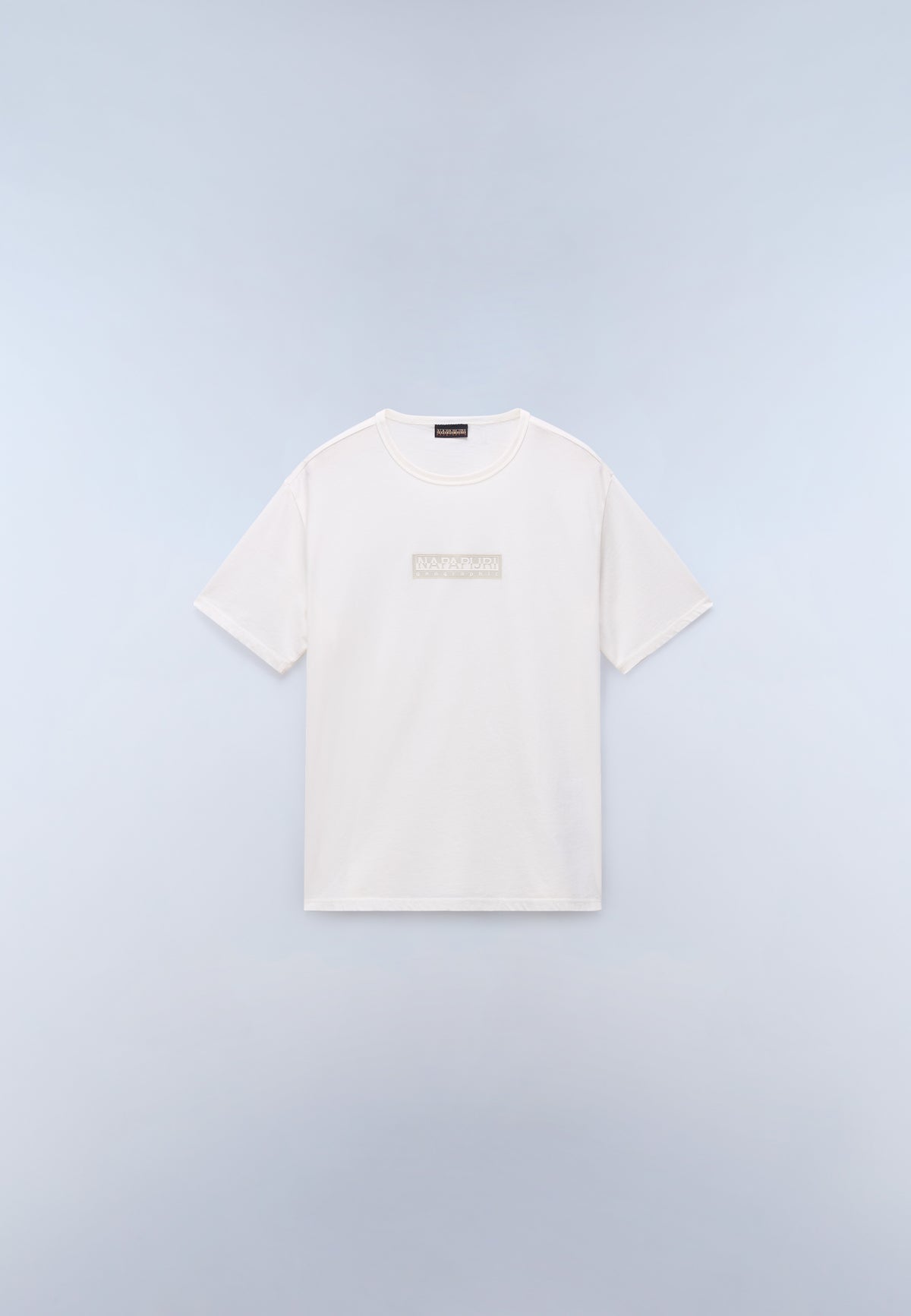Camiseta de Manga Corta New Box Logo Blanco Whisper - 1