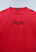 Camiseta de Manga Corta New Box Logo Rojo - 2