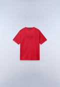 Camiseta de Manga Corta New Box Logo Rojo - 1