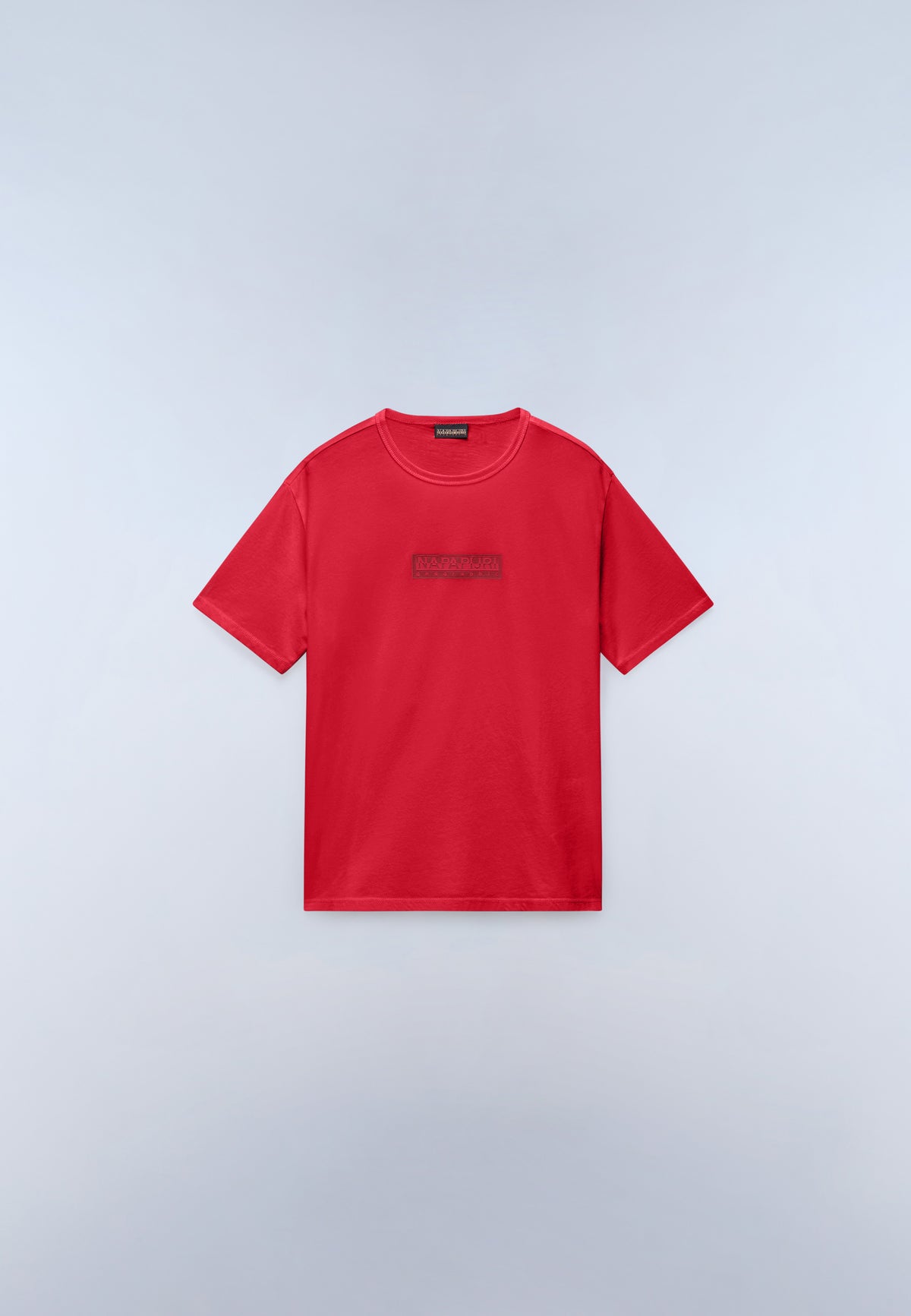 Camiseta de Manga Corta New Box Logo Rojo - 1