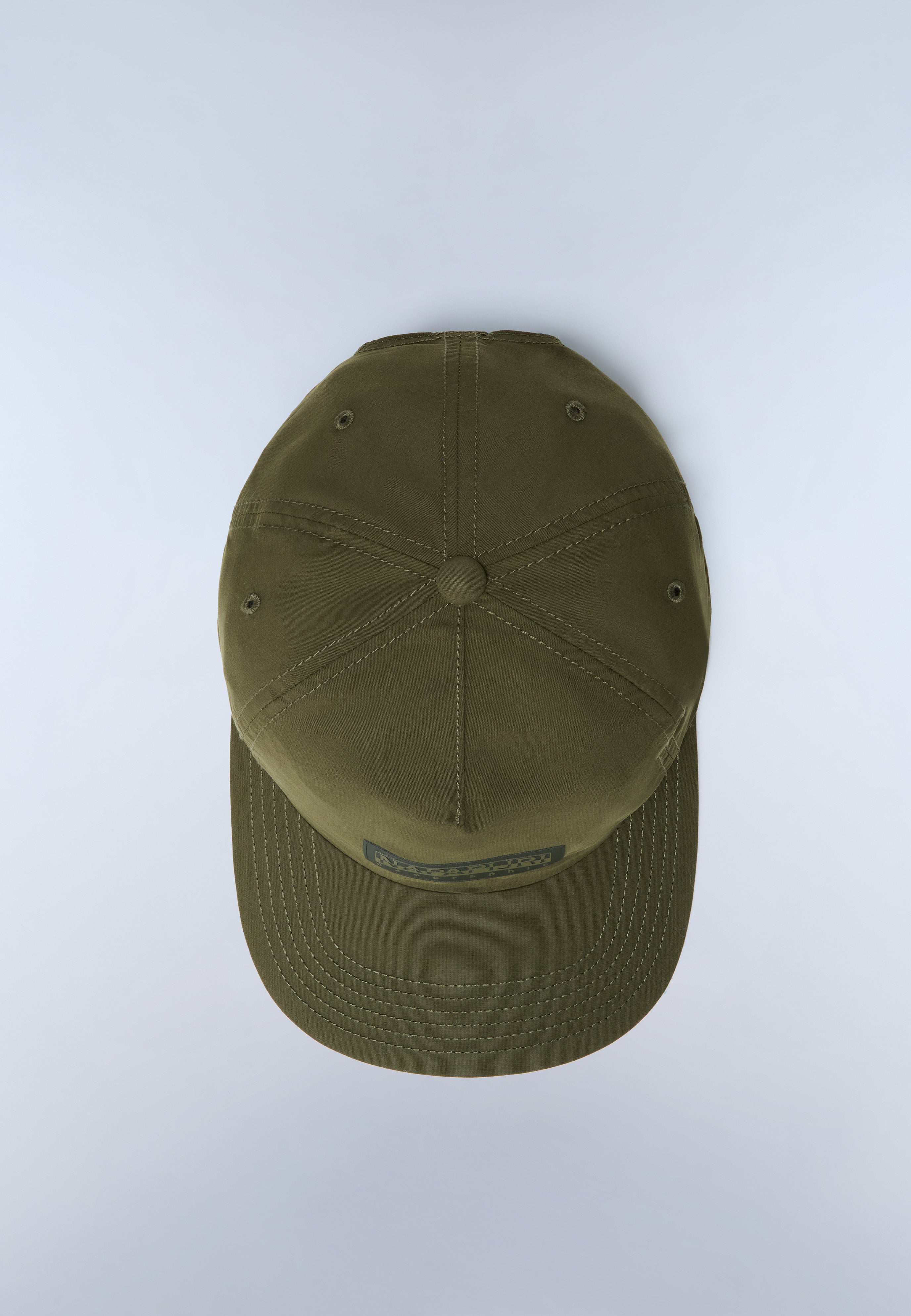 Napapijri Box Logo Cap Men Green Olive Night