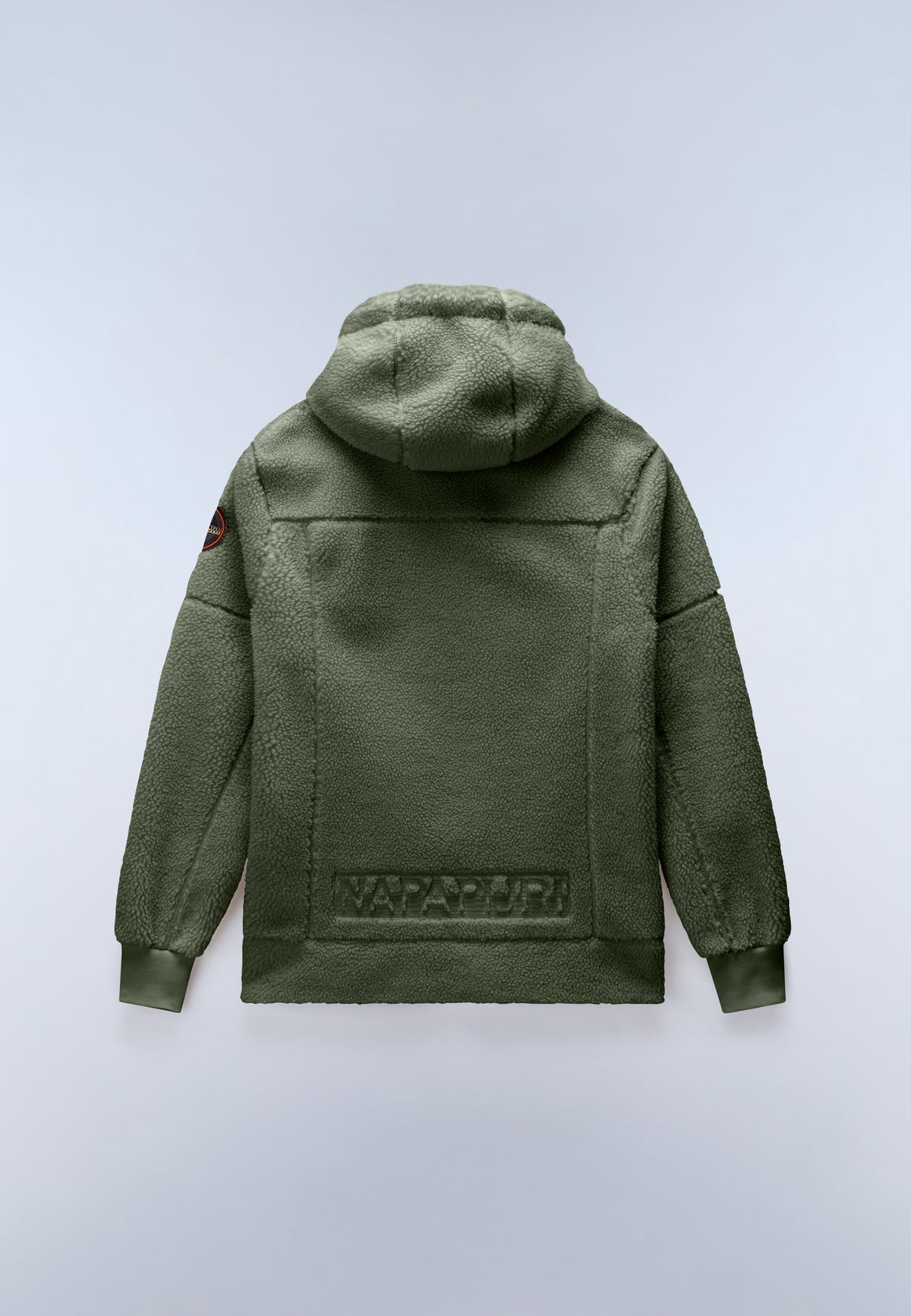Taralga Full-Zip Fleece Hoodie Khaki Green - 2