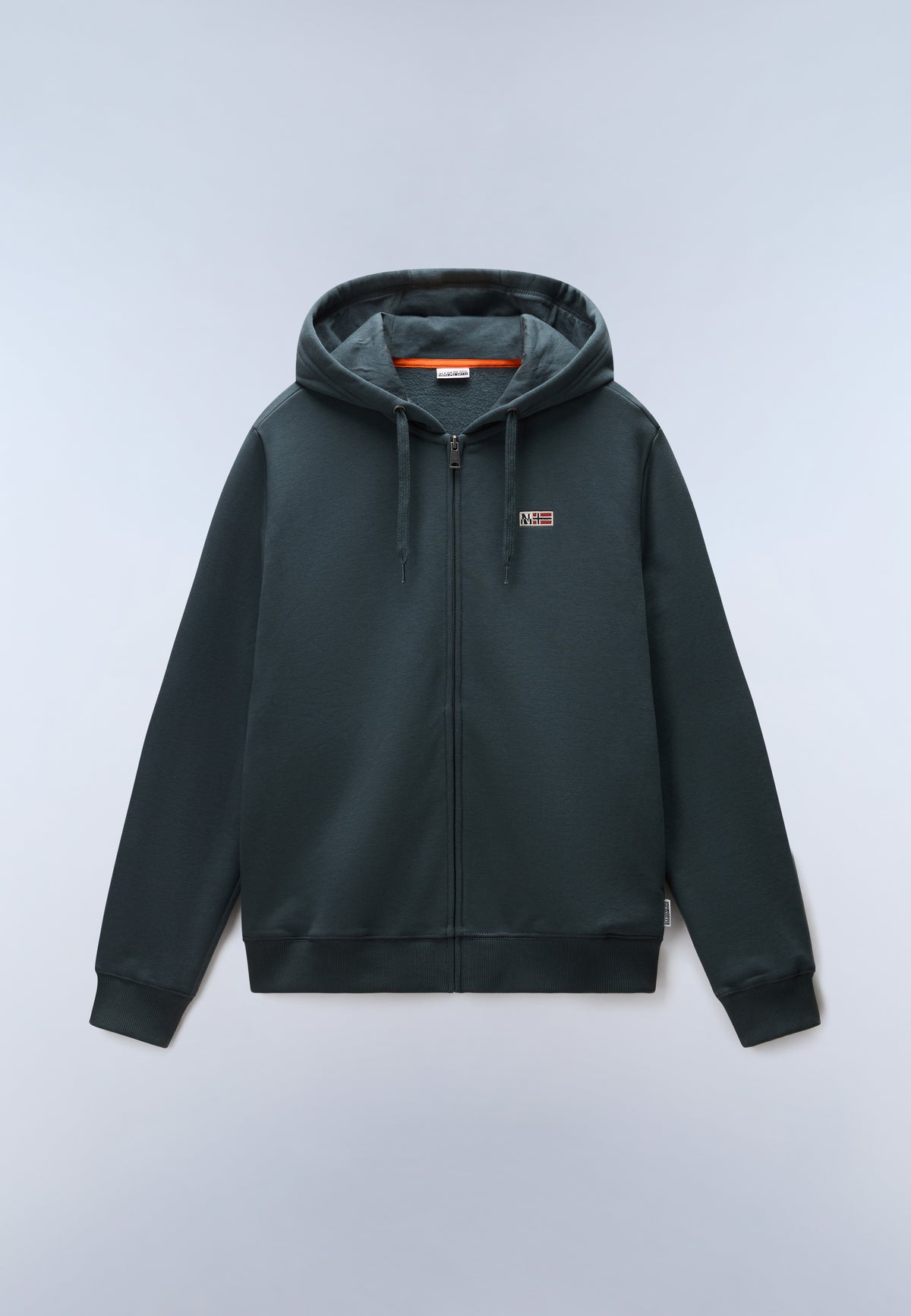 Buri Full-Zip Hoodie Green Urban - 1