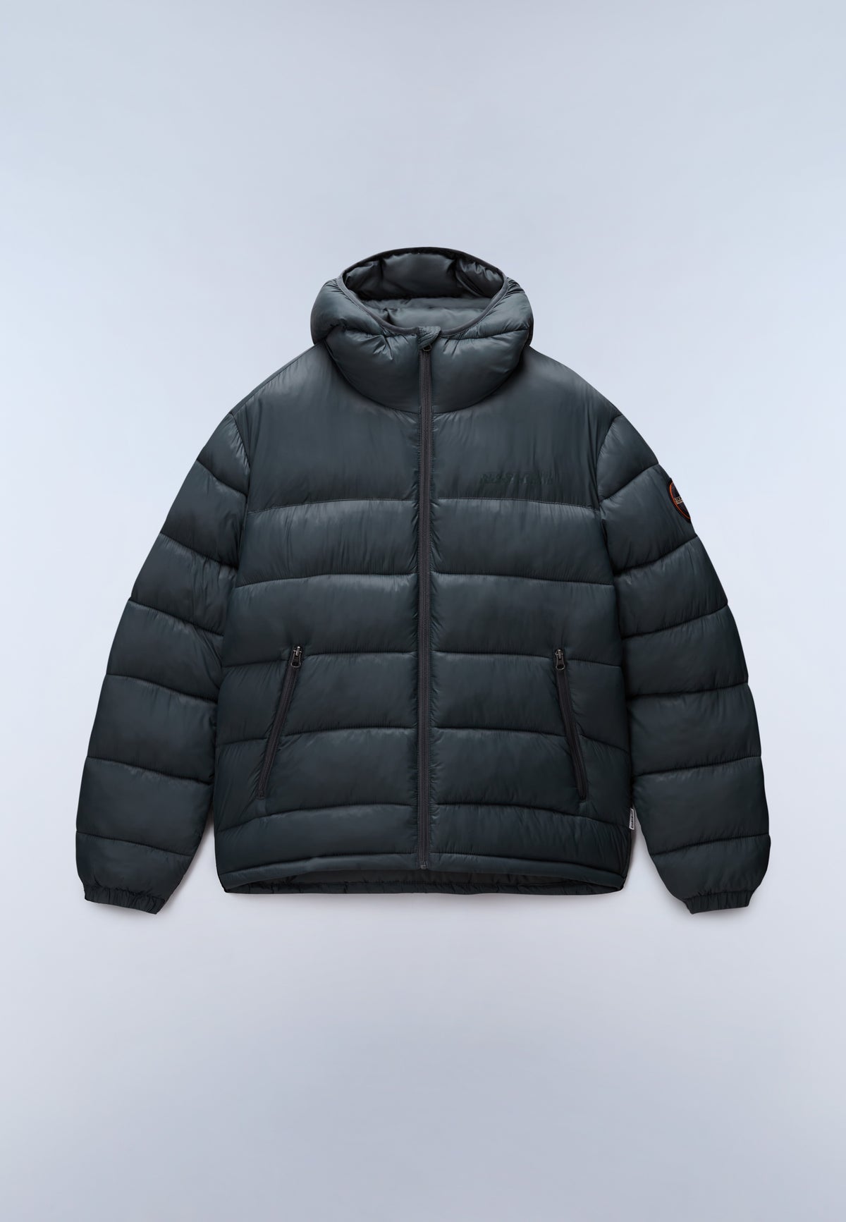 Arnel Hooded Puffer Jacket Green Urban - 1