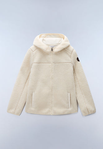 Felpa Full Zip In Puro Cotone Bambina | BLUKIDS - Foto 2