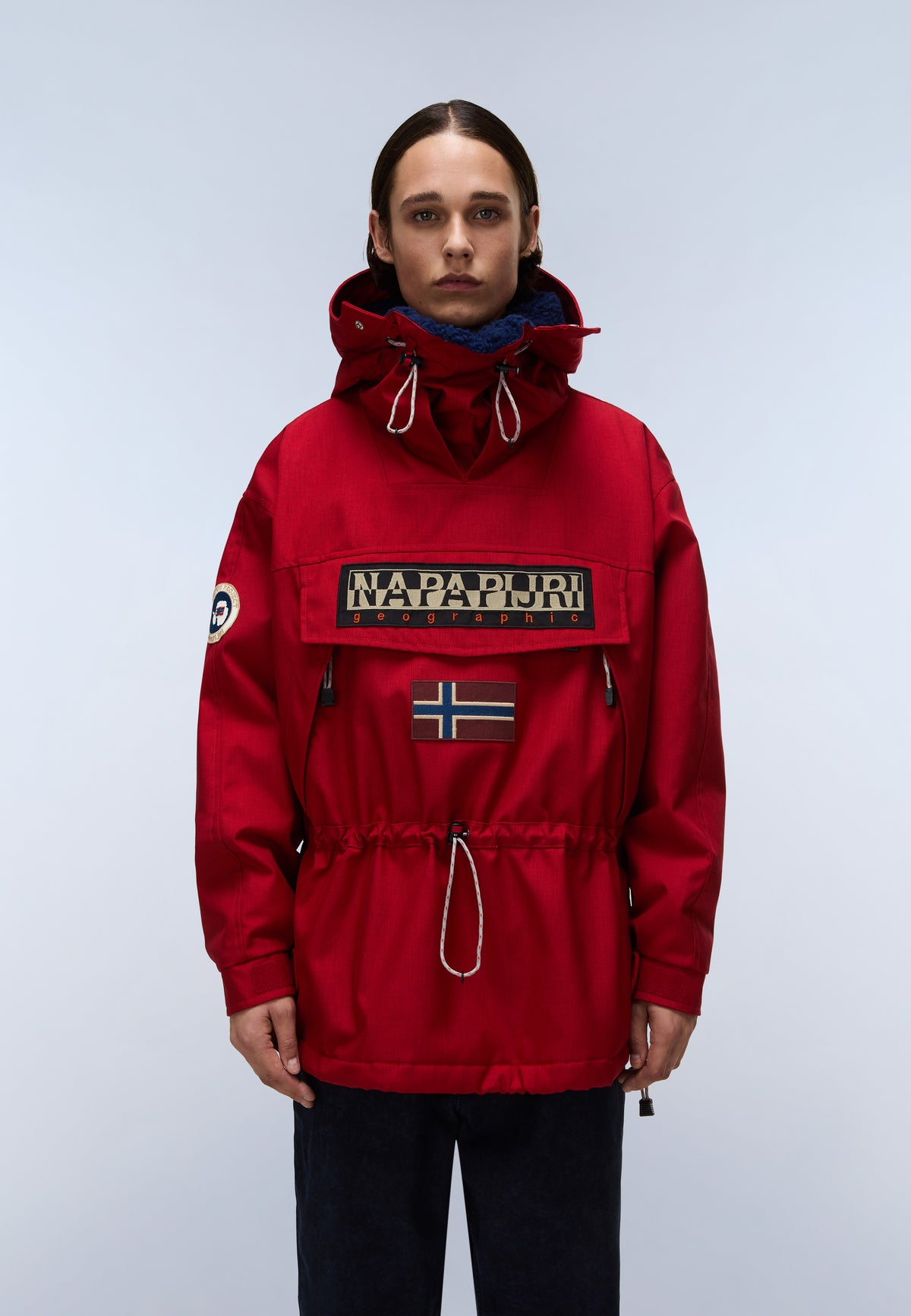Skidoo 1990 Anorak Jacket Red - 3