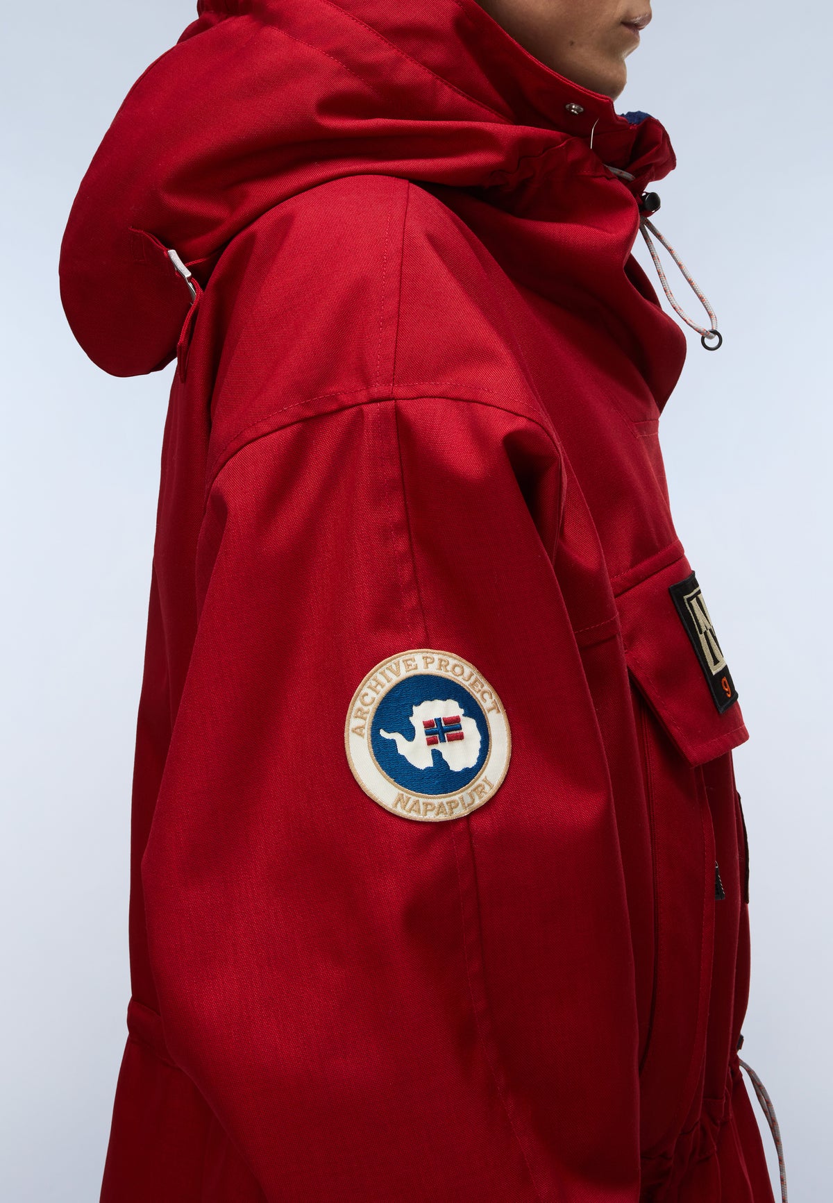 Skidoo 1990 Anorak Jacket Red - 7