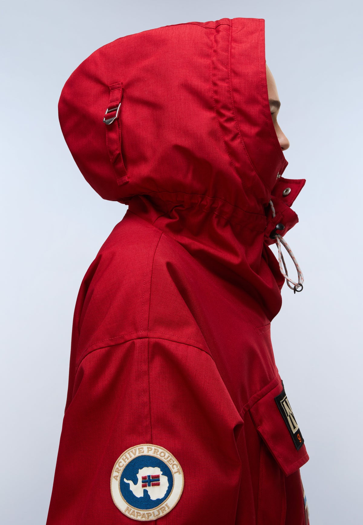Skidoo 1990 Anorak Jacket Red - 8