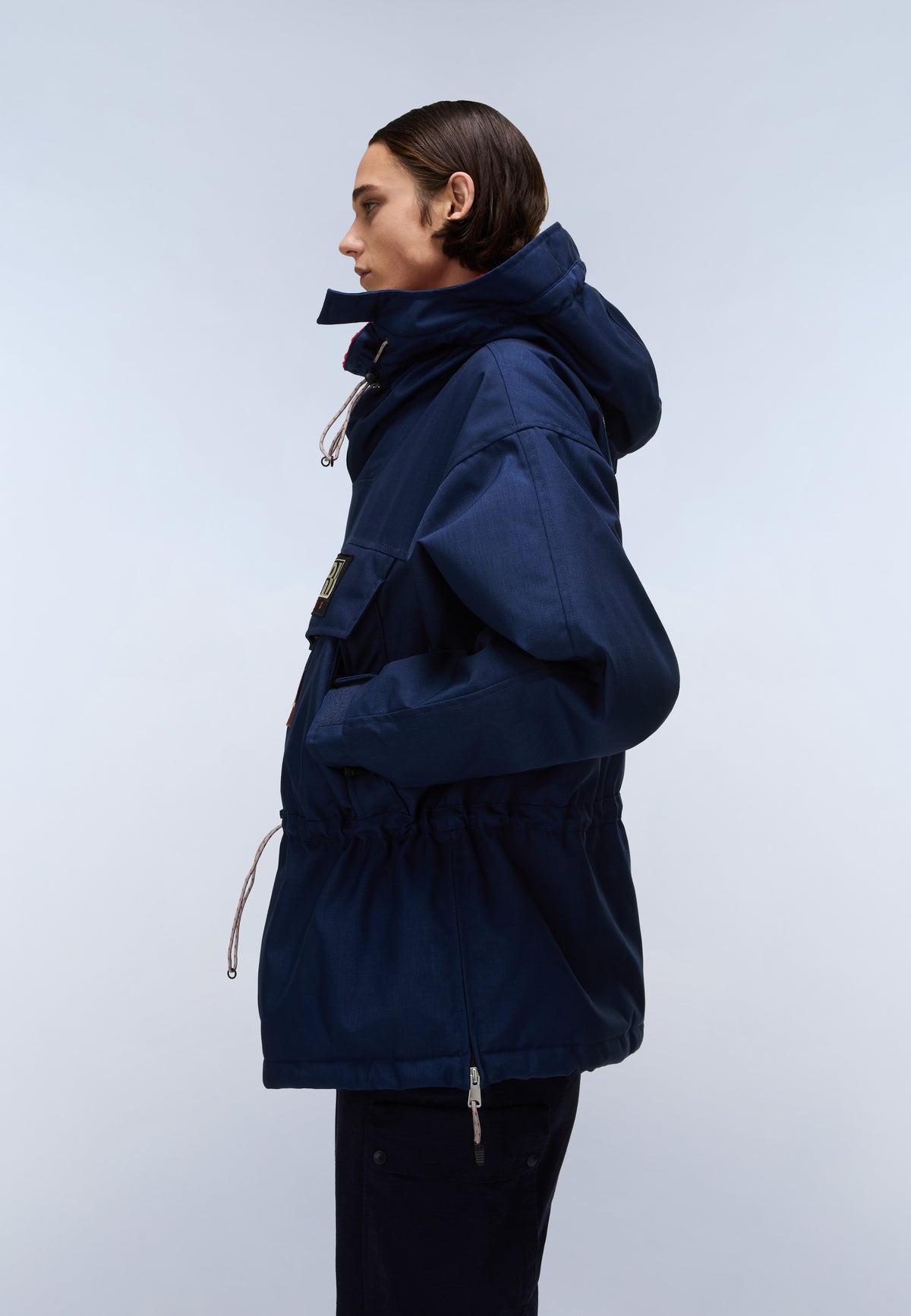 Skidoo 1990 Anorak Jacket Dark Blue - 4