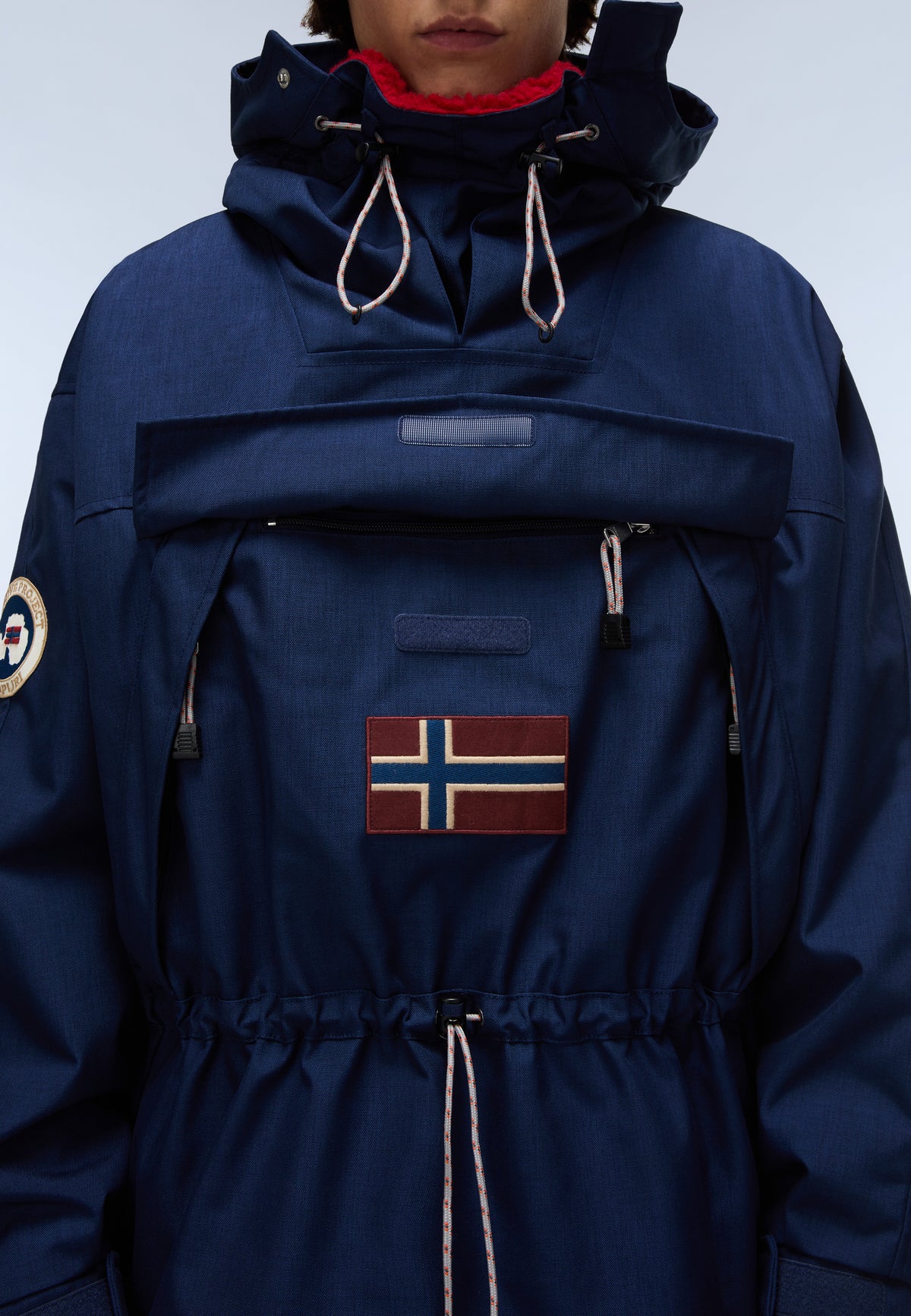 Skidoo 1990 Anorak Jacket Dark Blue - 6