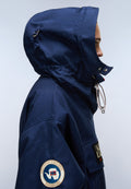 Skidoo 1990 Anorak Jacket Dark Blue - 8