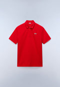 Evan Short Sleeve Polo Shirt Red Goji - 1