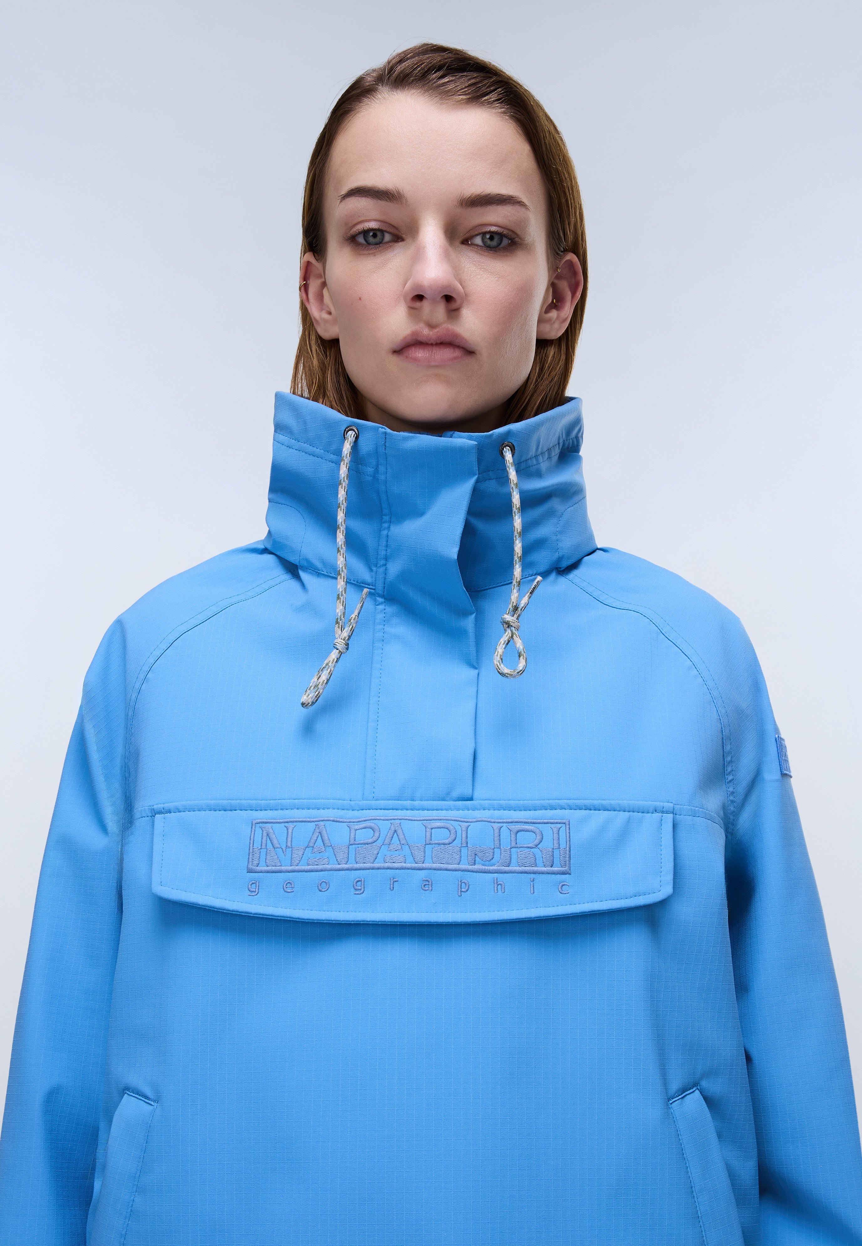 Napapijri Rainforest Dune Anorak Women Light Blue