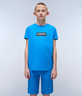Chamois Short Sleeve T-Shirt (4-16 YEARS) French Blue - 2