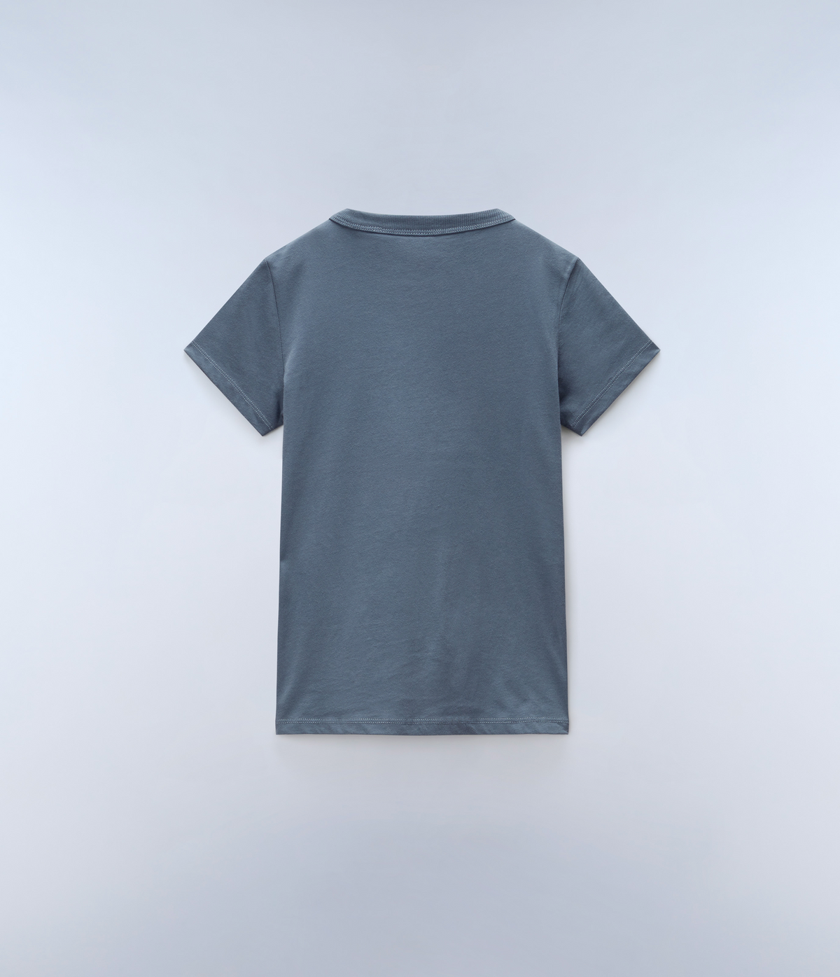 NAPAPIJRI★半袖 ロゴ クルーネック トップス Tシャツ★青★ Chamois Short Sleeve T-Shirt (4-16 YEARS)