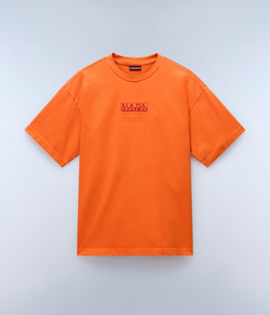 【Napapijri】バックグラフィック Tシャツ グリーン / 送料無料 Napapijri | Graphic T-shirt | Regular Fit T-Shirts | Cruise