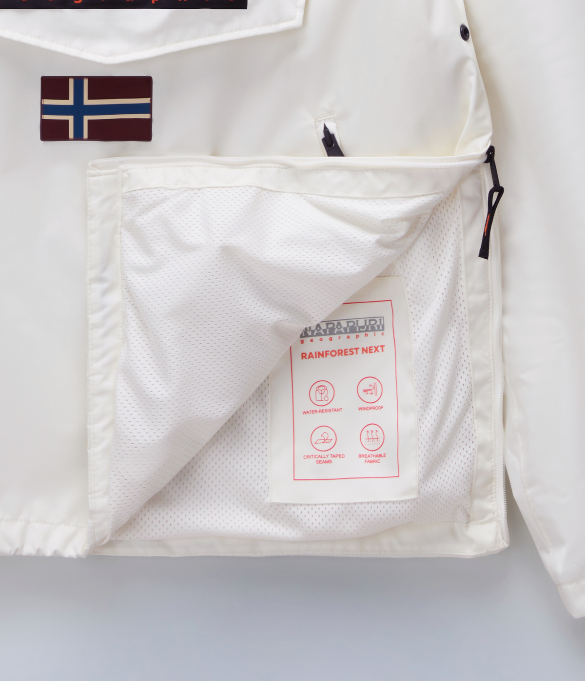 Rainforest Next Summer AnorakWhite