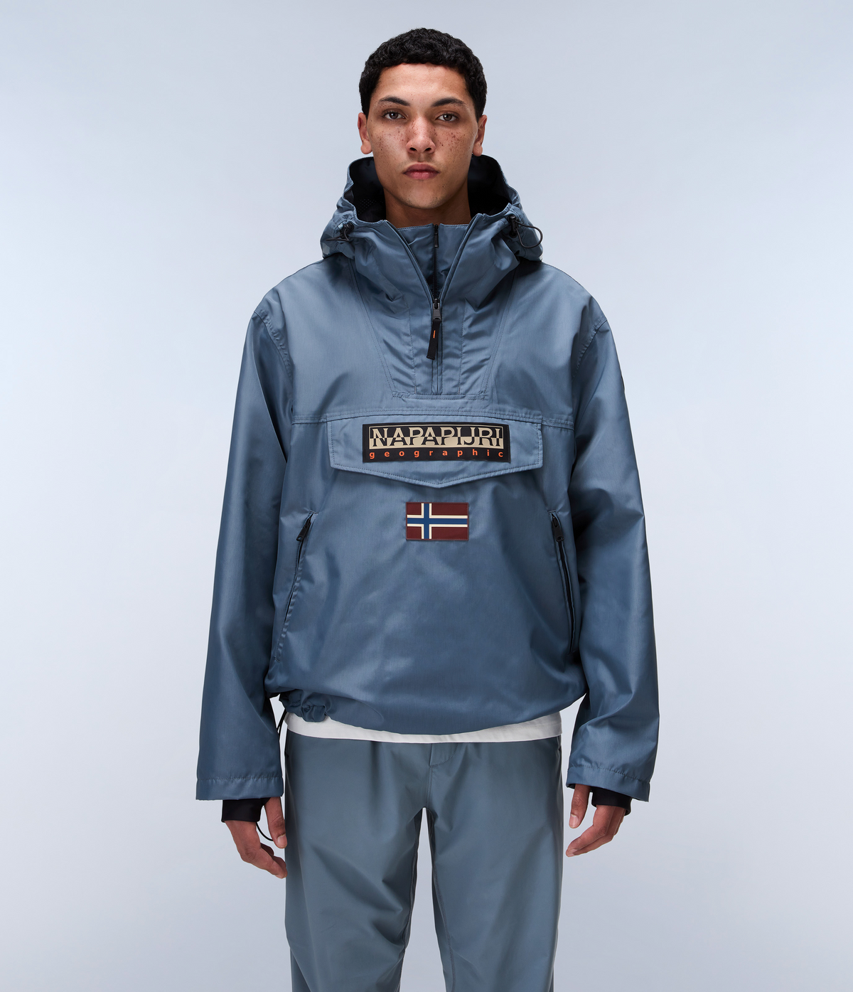 NAPAPIJRI グレー アノラックジャケット Rainforest Next Summer NAPAPIJRI グレー アノラックジャケット Rainforest Next Summer