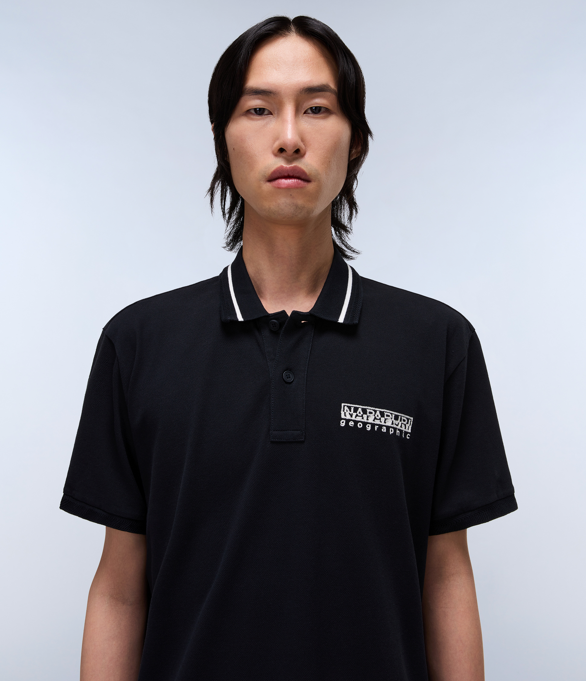 Murlo Short Sleeve Polo Shirt Black - 2