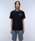 Murlo Short Sleeve Polo Shirt Black - 3