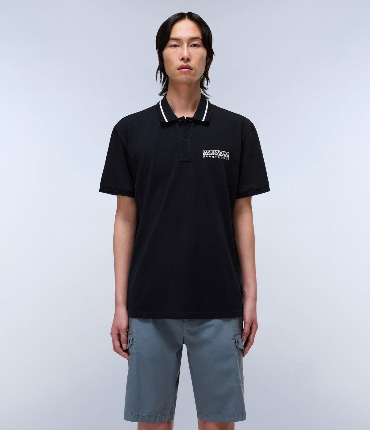 Murlo Short Sleeve Polo Shirt Black - 3