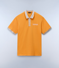 Murlo Short Sleeve Polo Shirt Orange - 1