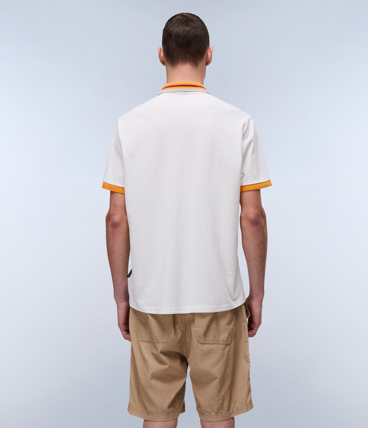 Murlo Short Sleeve Polo Shirt White Whisper - 4