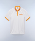 Murlo Short Sleeve Polo Shirt White Whisper - 1