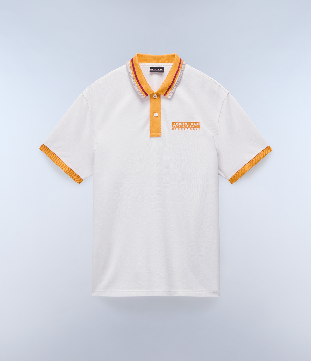 Murlo Short Sleeve Polo Shirt White Whisper - 1