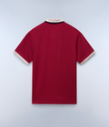 Murlo Short Sleeve Polo Shirt Bordeaux - 5