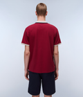 Murlo Short Sleeve Polo Shirt Bordeaux - 4