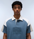 Cenci Short Sleeve Polo Shirt Grey - 2