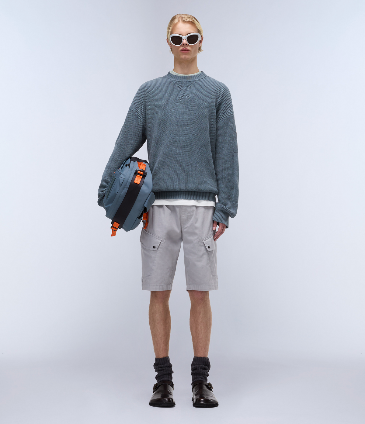 Senio Bermuda ShortsLight Grey