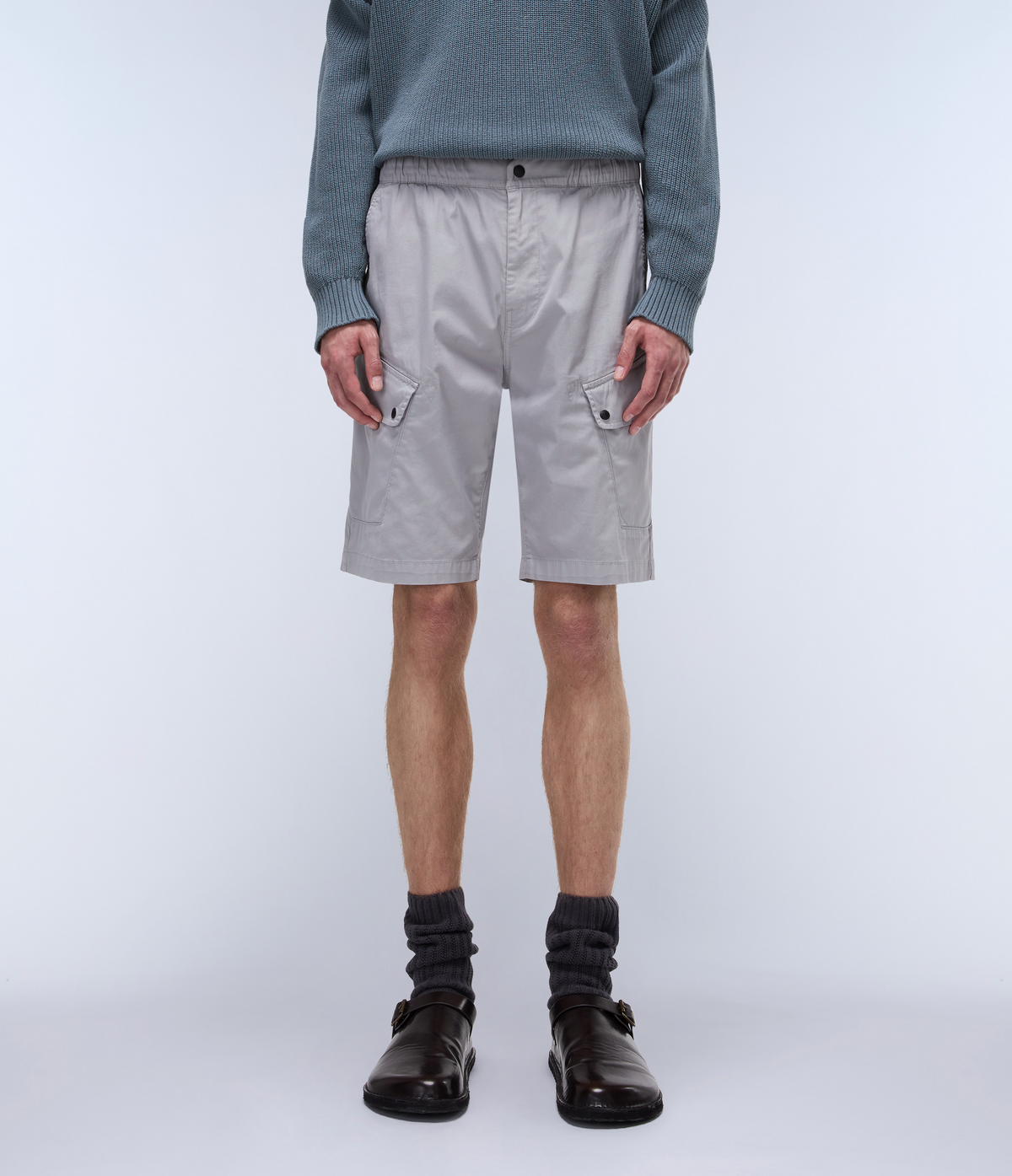 Senio Bermuda ShortsLight Grey