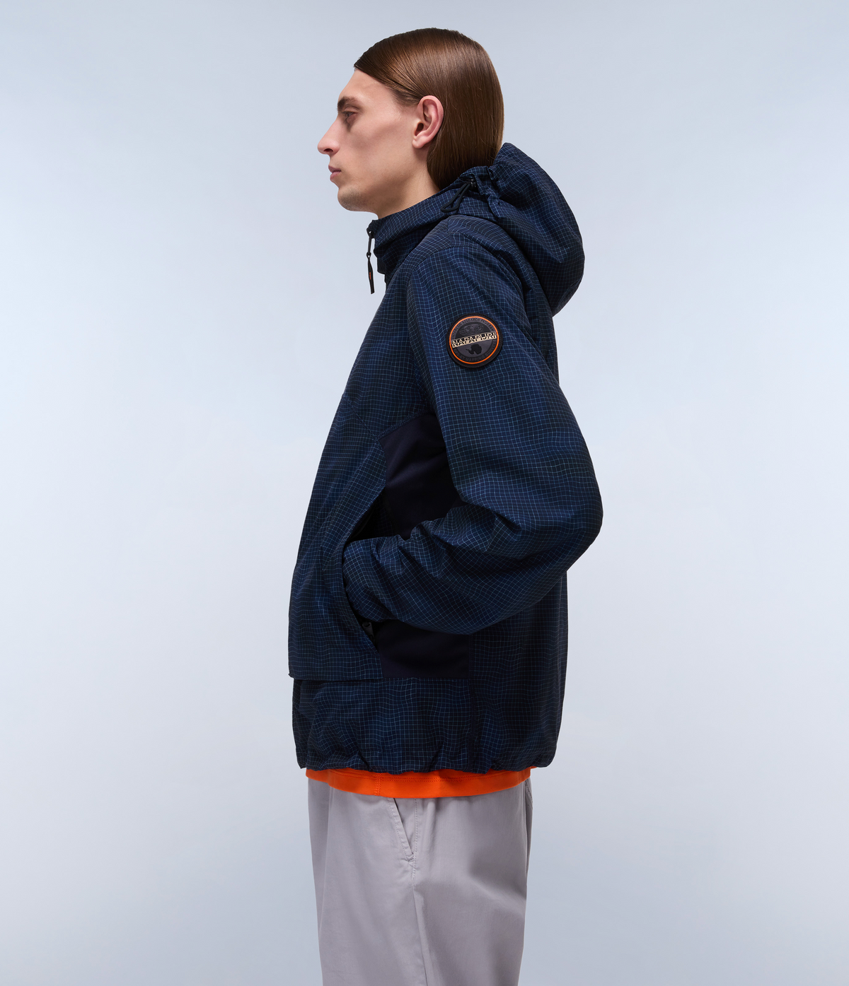 Tartuca Print Short JacketDark Blue