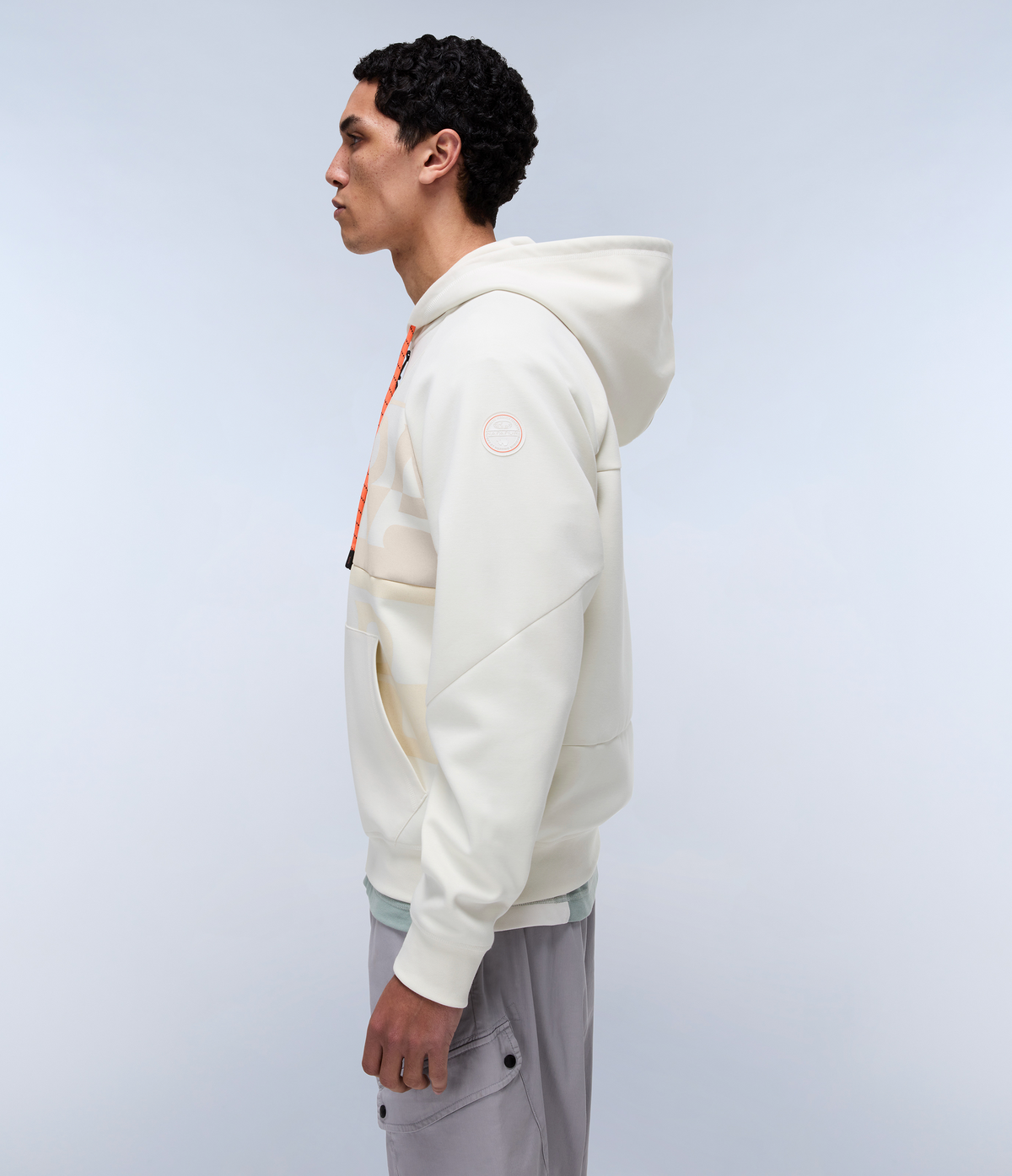 Anghiari French Terry HoodieWhite Whisper