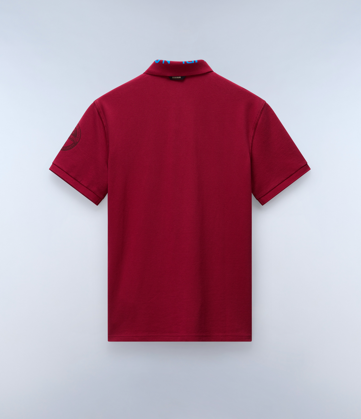 Amundsen Short Sleeve Polo Shirt Bordeaux - 5