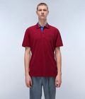 Amundsen Short Sleeve Polo Shirt Bordeaux - 3