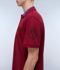 Amundsen Short Sleeve Polo Shirt Bordeaux - 6