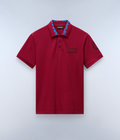 Amundsen Short Sleeve Polo Shirt Bordeaux - 1