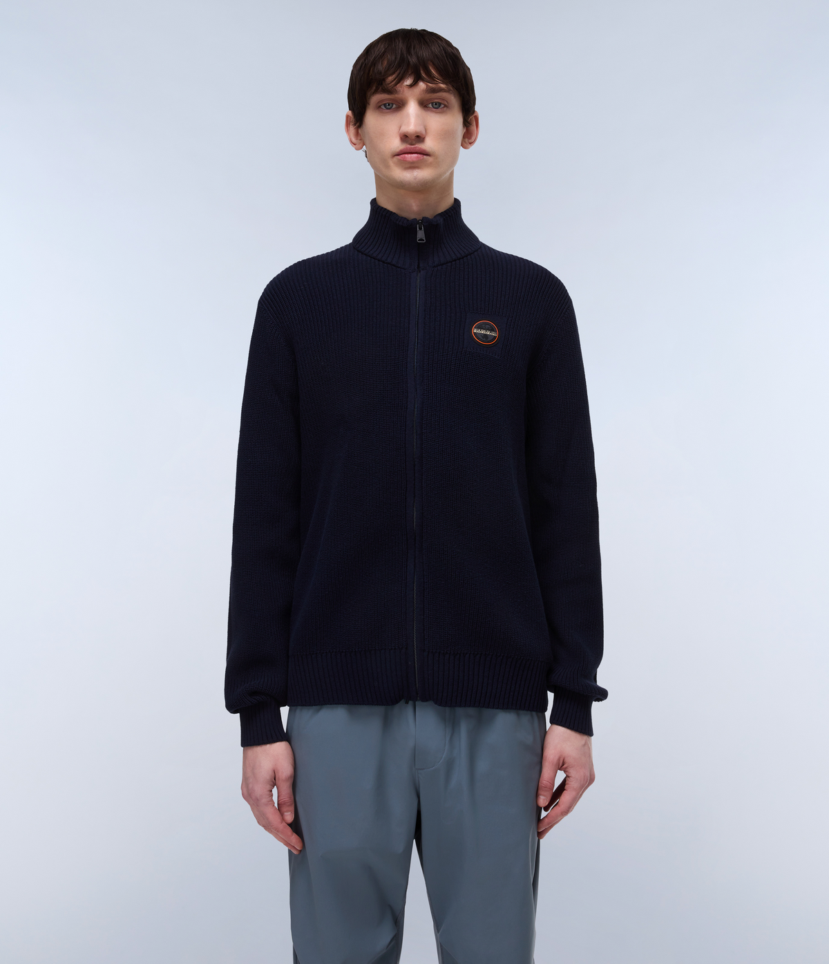 Prado Full-Zip Jumper Dark Blue - 4
