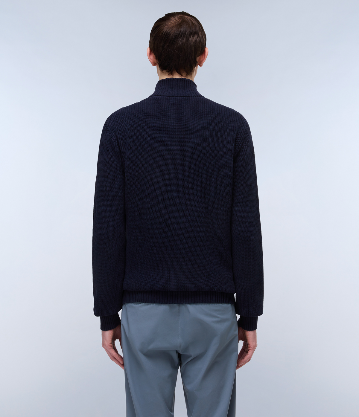 Prado Full-Zip Jumper Dark Blue - 5