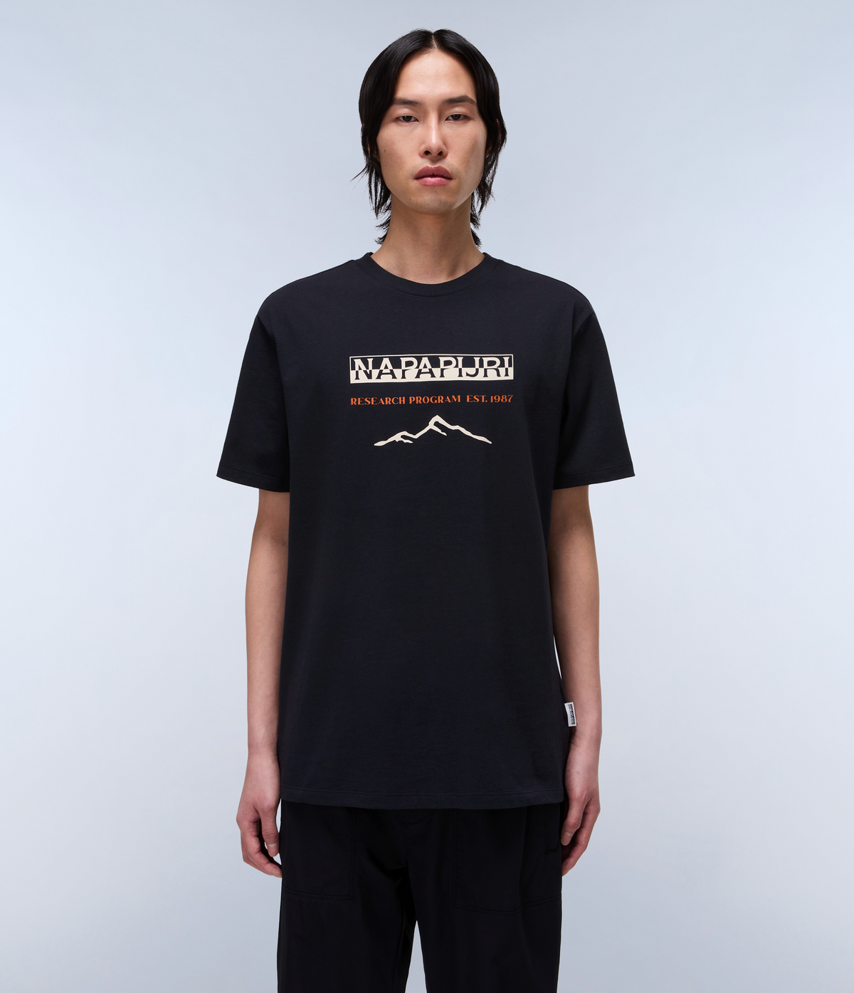 Kurzarm-T-Shirt Sanem Schwarz - 2