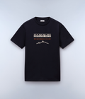 Kurzarm-T-Shirt Sanem Schwarz - 1